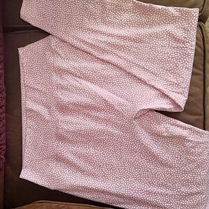 BuffBunny Light Pink and White Speckled Leggings